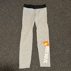Gray Nike leggings
